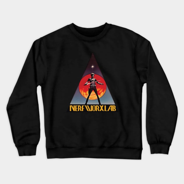 NerfworXlab Crewneck Sweatshirt by soloshold